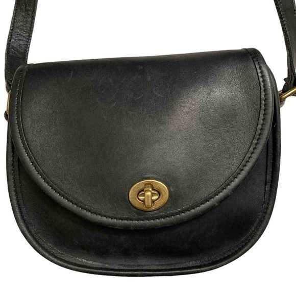 Coach vintage Watson 9981 black leather crossbody bag rare
